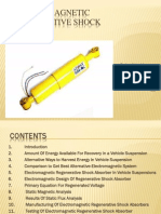 Electromagnetic Regenerative Shock Absorber