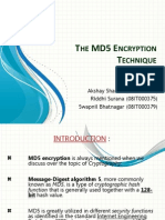 The MD5 Encryption Technique Presentation