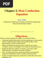 Heat Conduction Equation: Yoav Peles