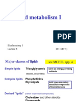 Lipid Metabolism