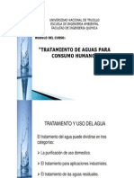 Tratamiento de Agua para Consumo Humano