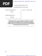 Memo of Law ISO Keker & Van Nest Motion OTSC Permitting Withdrawing As Counsel