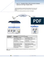 How To - Establish IPSec VPN Using Vigor Draytek ADSL