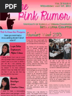 The Pink Rumor: Vol 2 Issue 4