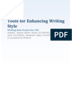 Tools For Enhancing Writing Style