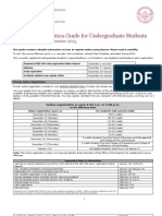 Spring 2013 UG Registration Guide