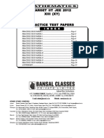 Practice Test Papers 1 To 14 E