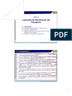 Elementos de Planificacion de Transporte CAP II