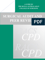 Surgical Audit Peer Review