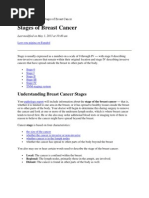 Understanding Breast Cancer Stages