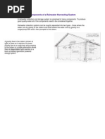 Components of A Rainwater Harvesting System