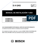 Manual Calefones Bosch Confort 10-5-17!4!22 7kw de Tiro Natural