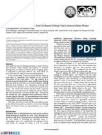 IADC/SPE 87135 The Effect of The Synthetic-And Oil Based Drilling Fluid's Internal Water Phase Composition On Barite Sag