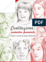 Costituzione - Sostantivo Femminile