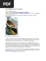 Canoe: From Wikipedia, The Free Encyclopedia