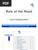 Rule of The Road: A Quiz For Navigating Officers