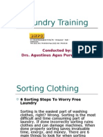 Hotel Laundry Training