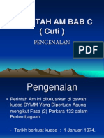 Perintah Am Bab C