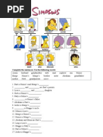 Family Members Simpsons