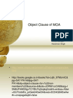 Object Clause of MOA