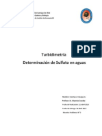 Informe Turbidimetria Analisis 2