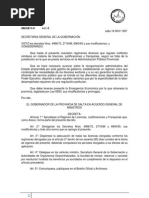 DECRETO - N 4118/97 SALTA Licencias Justificaciones y Franquicias