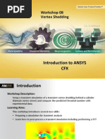 CFX-Intro 14.0 WS08 Vortex-Shedding