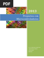 Proyectos Con Microcontroladores 2013A