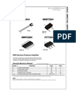 2N3904 MMBT3904: NPN General Purpose Amplifier