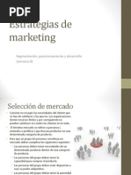 Estrategias de Marketing Semana 6