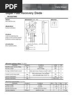 Diodo Doble Panasonic RFUS20 430v 20A