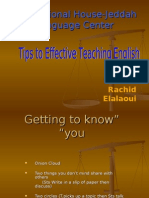 Tips To Effective Teaching of English