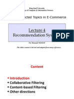 Is593-Lecture04 Recommendation Systems