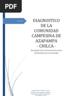 Diagnostico de La Comunidad de Azapampa