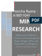 Mini Research Sociolinguistics