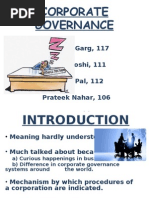 Corporate Governance