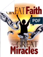 Great Faith For Great Miracles - Peter Youngren