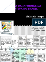 Linha Do Tempo - História Da Informática Educativa No Brasil