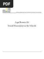 Sexual Harassment in The Schools