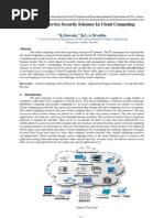 Effective Service Security Schemes in Cloud Computing: K.Sravani, K.L.A.Nivedita