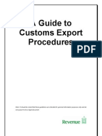 Export Procedures Guide