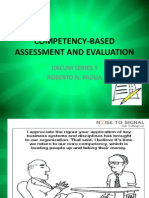 Competency-Based Assessment and Evaluation