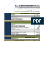 Calculo de Potencia Neta Cantera Corregida