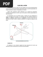 Ejes Del Avión