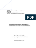 08 - 0270 - EO Asesoria Tecnica para El Mejoramiento y Ampliacion de Señal de Radiofrecuencia