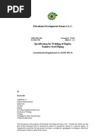 SP-1096 Specification For Welding of Duplex Stainless Steel Pipelines Amendments Suppliments ASME B31.3