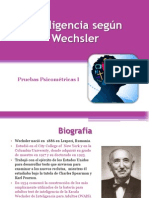 Inteligencia Segun Wechsler