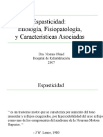 Espasticidad Etiología, Fisiopatología, y Características Asociadas