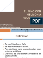 Neumonia Recurrente en Niños