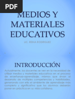 Medios y Materiales Educativos